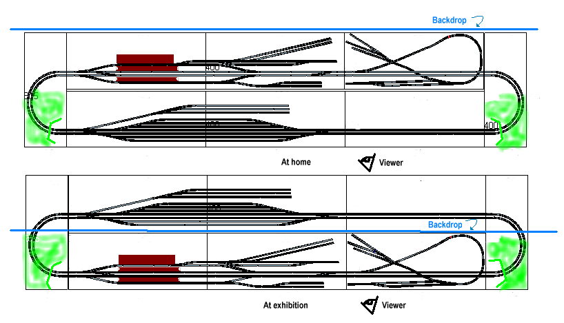 home and away layouts